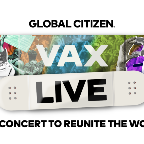 Global Citizen’s VAX LIVE logo